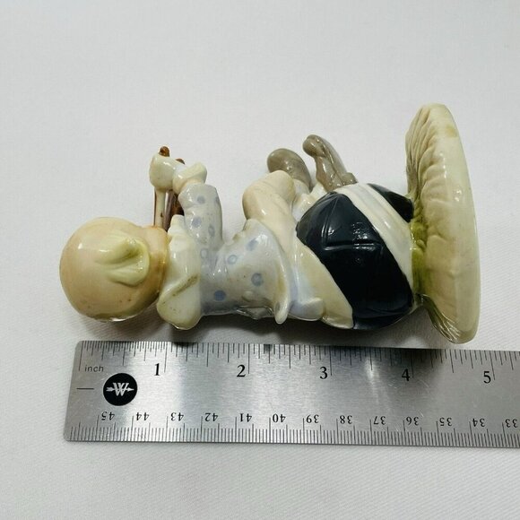 Vintage Lefton Clown Bozo Figurine Violin Musician Music Halloween Circus 05517 - Picture 10 of 12